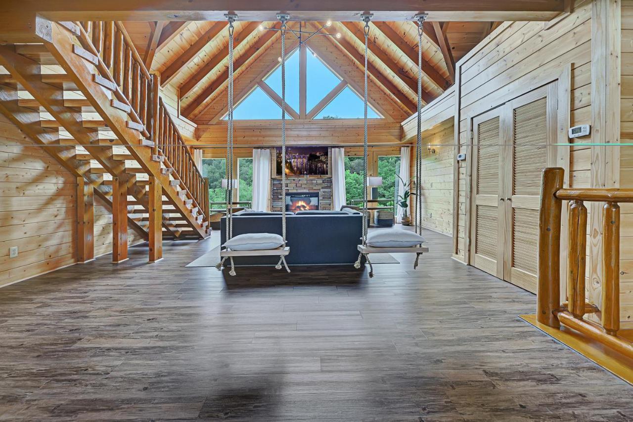 Gorgeous Large Mountain View Cabin W Hot Tub, Free Wifi, Games Villa Sevierville Exterior foto